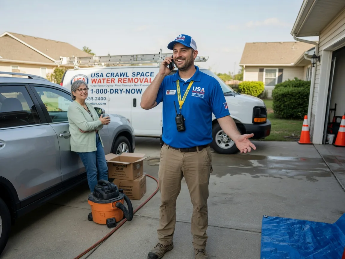 Crawl Space Water Removal Farmland, IN FAQs